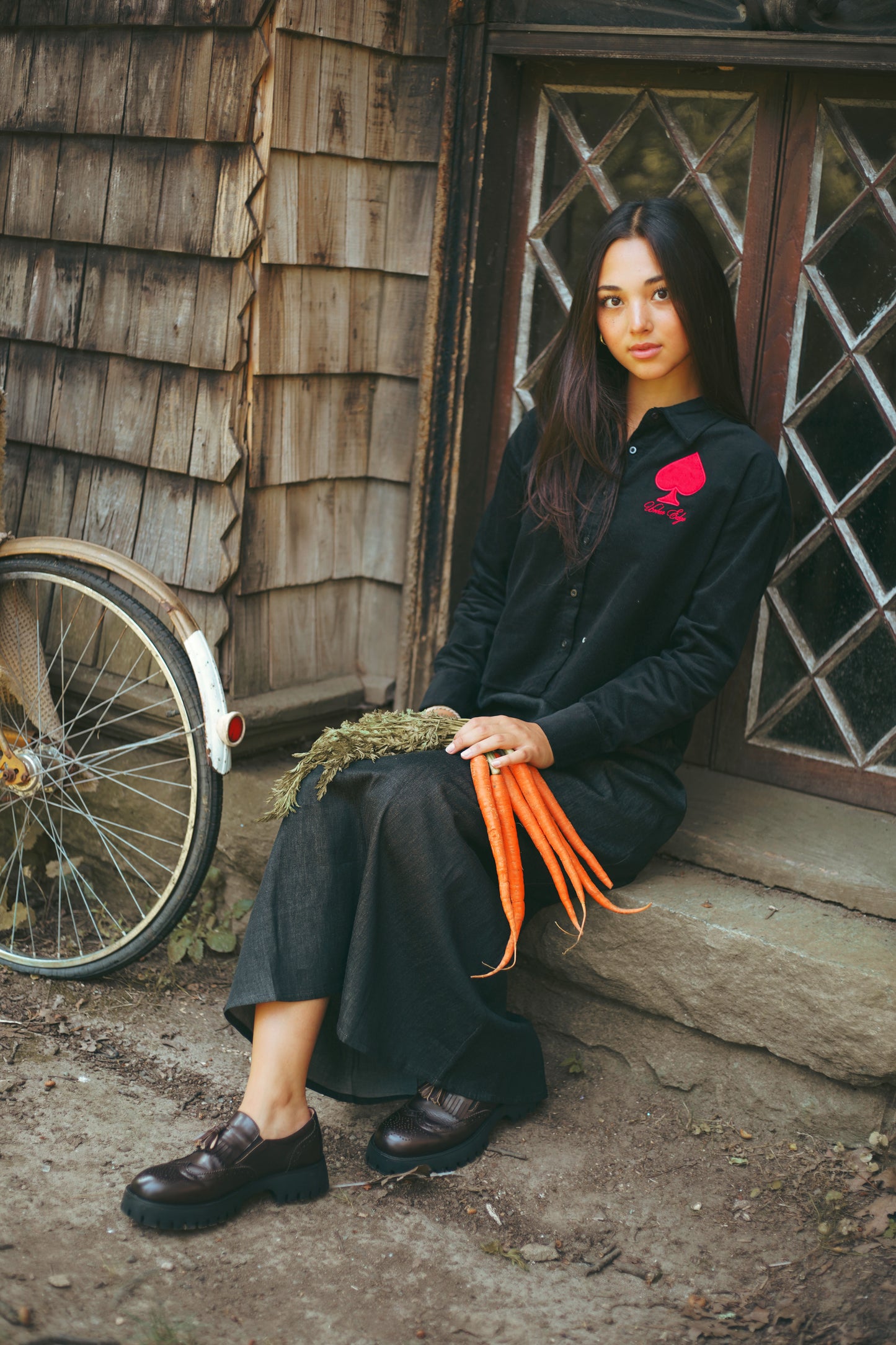 Corduroy Black Ace Shirt