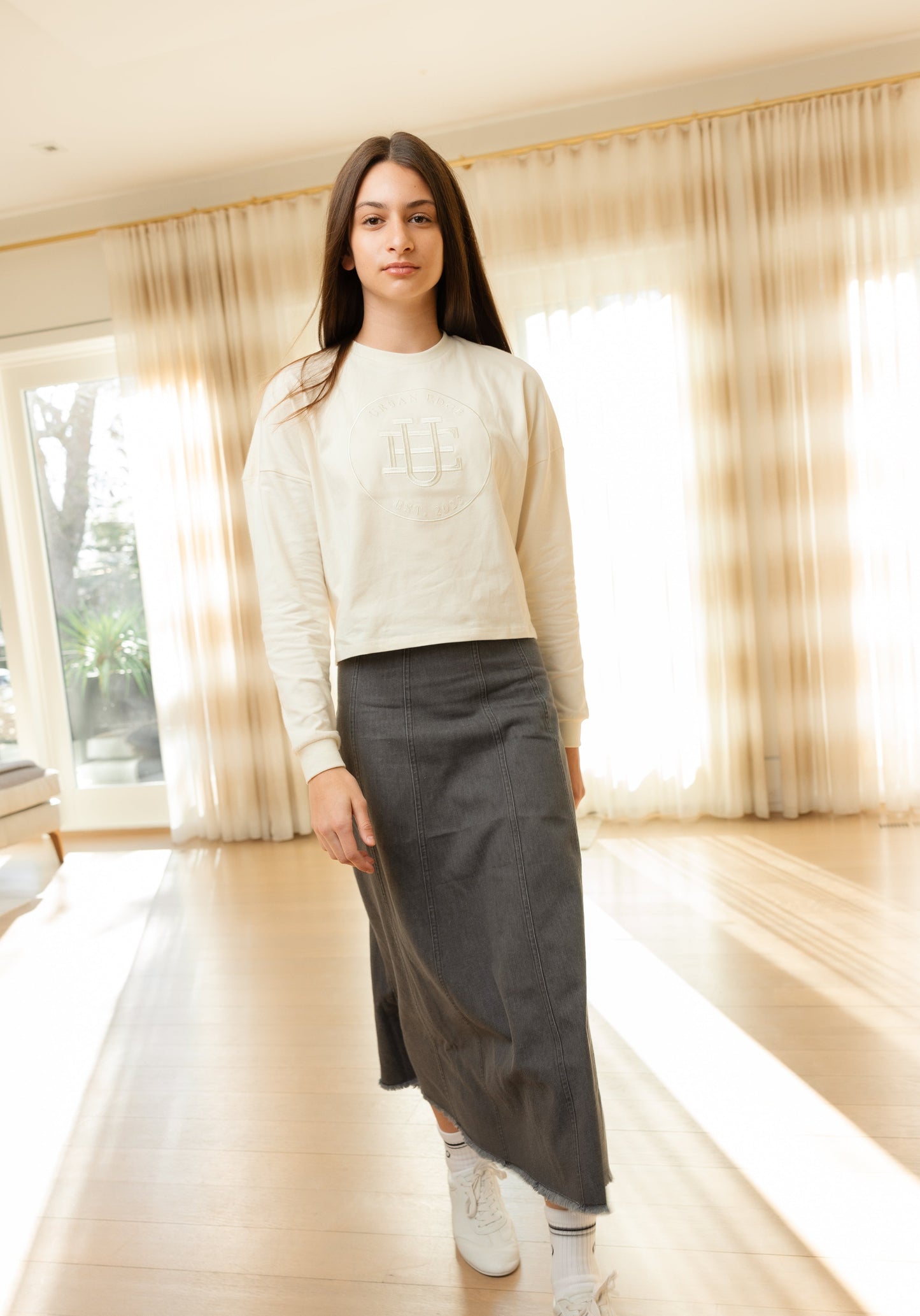 Embroidered Logo Tee