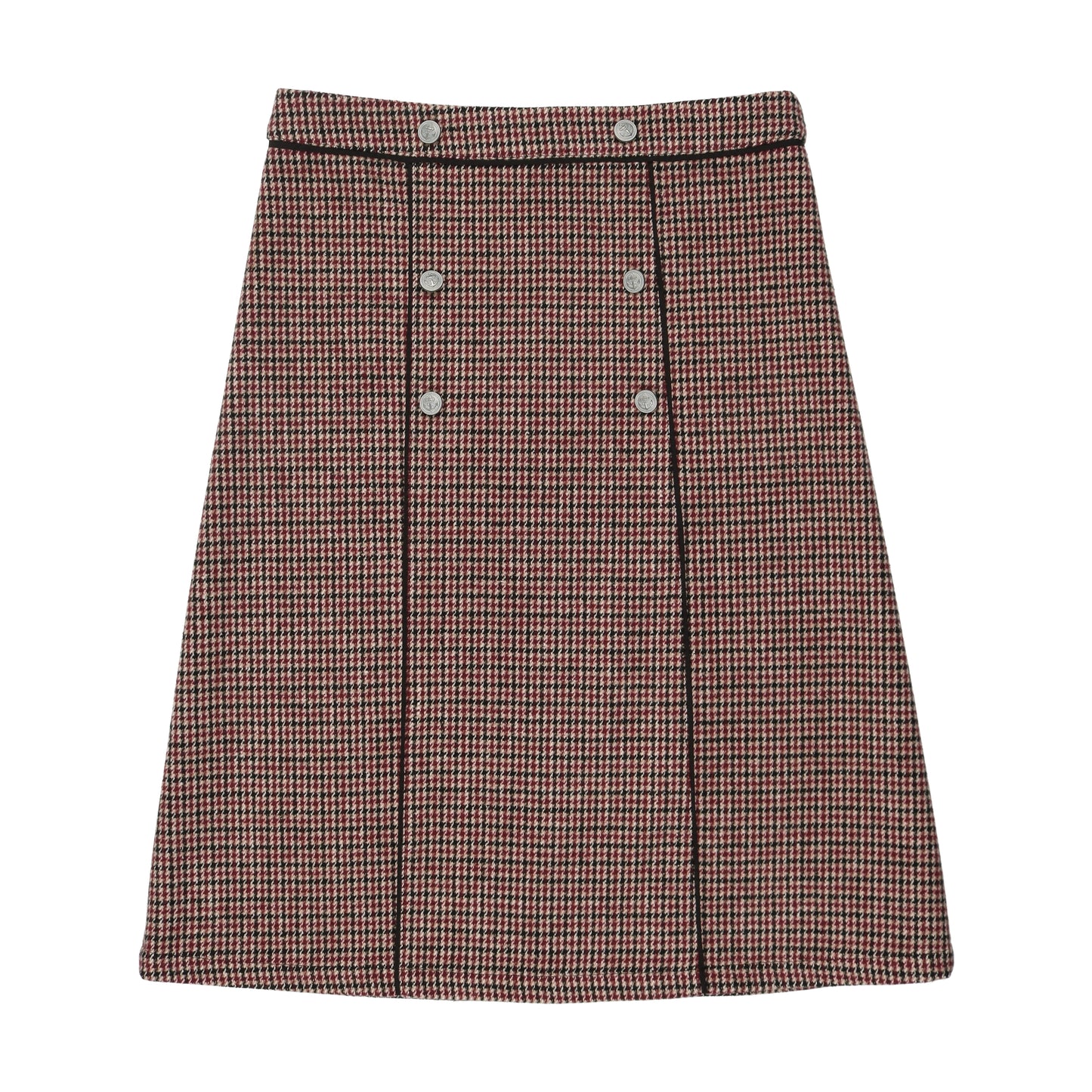 Houndstooth Skirt