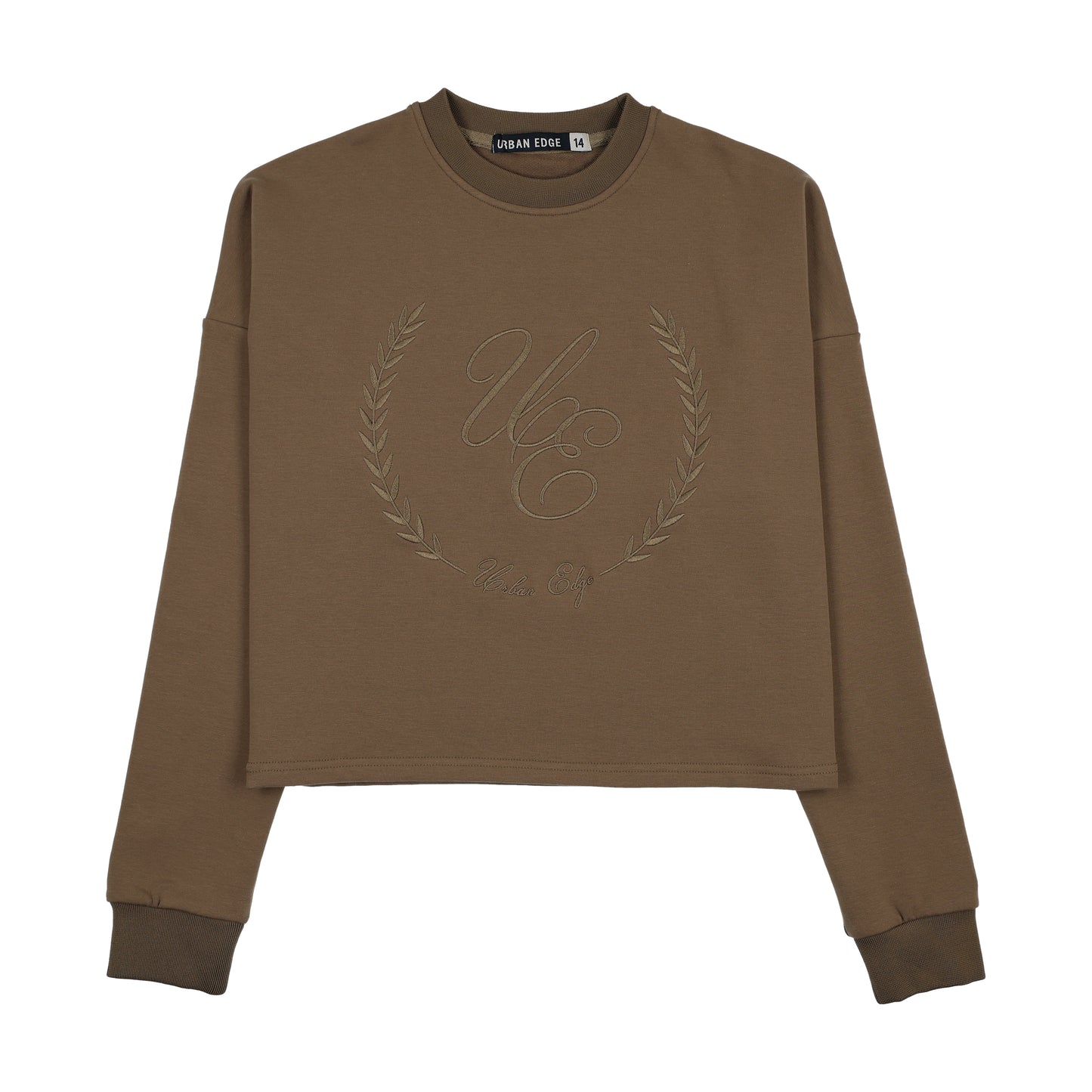 Tone on Tone Sweatshirt Khaki
