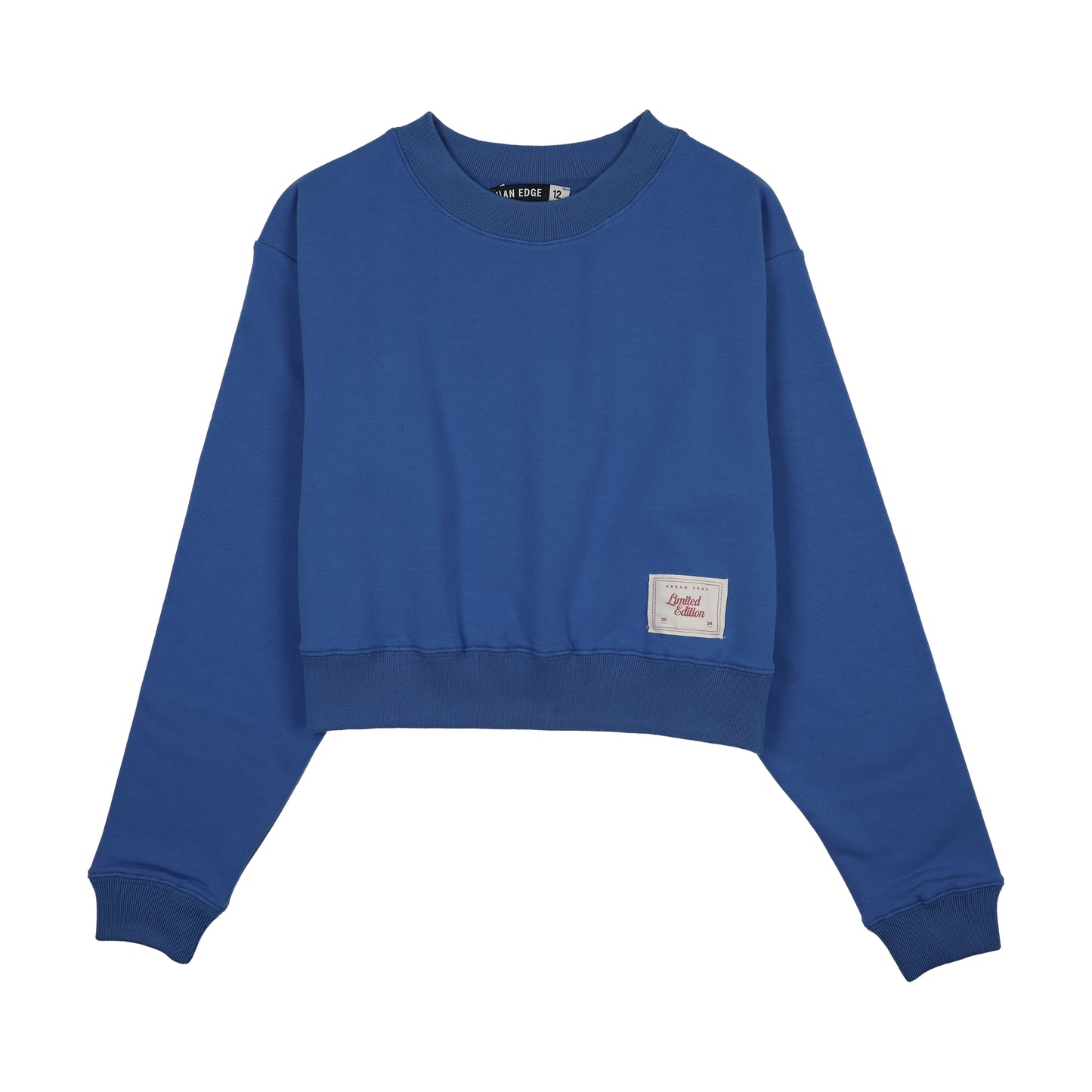 Cropped Sweatshirt Blue