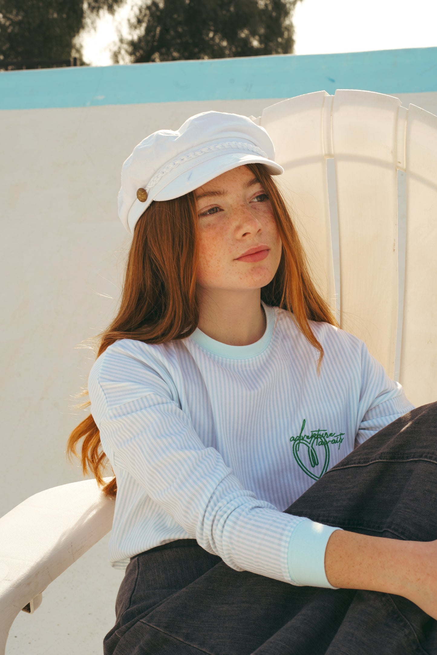 Pinstripe Tee