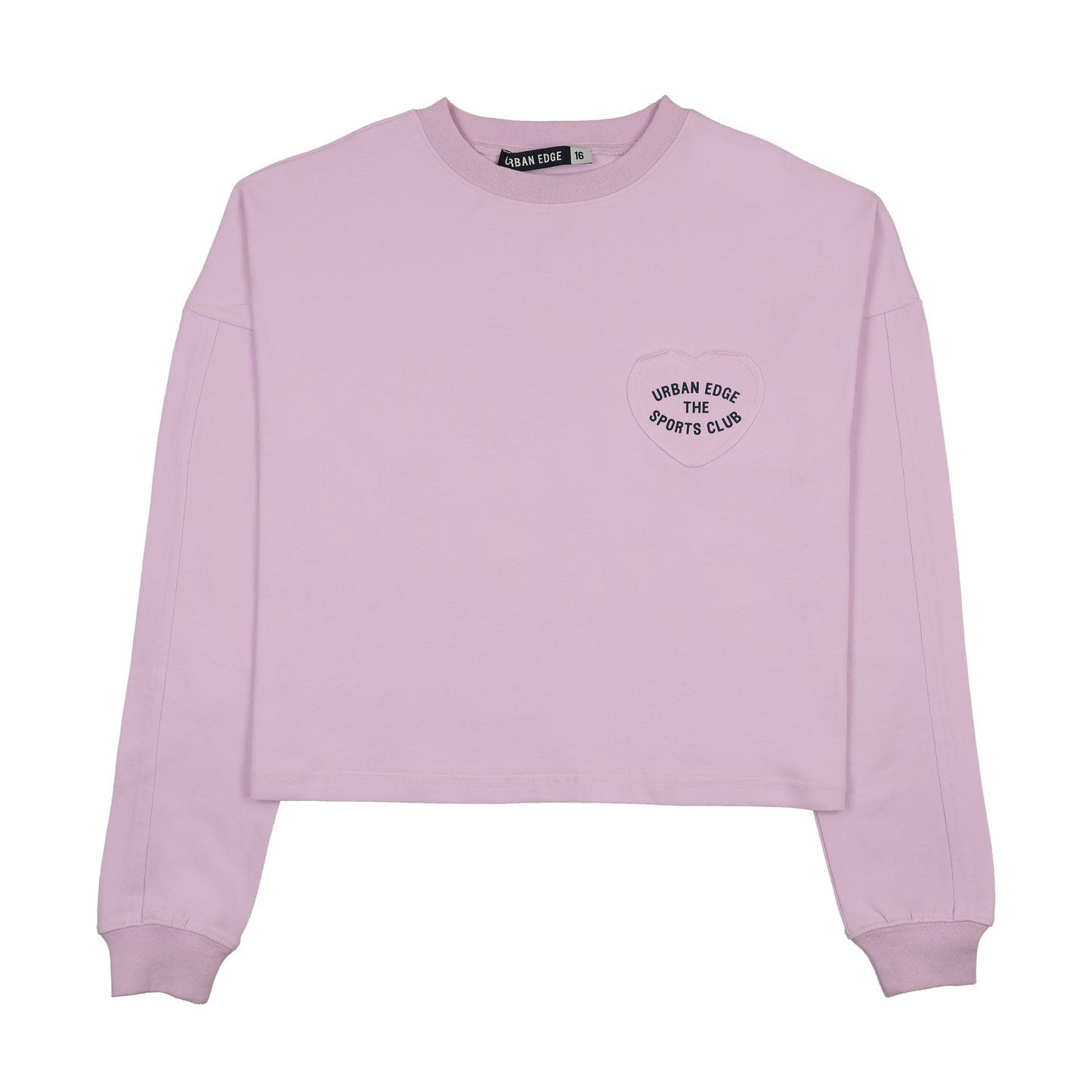 Heart Patch Tee-Light Purple