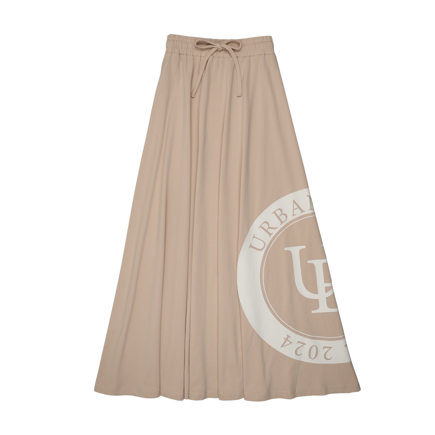 Logo Skirt-Tan