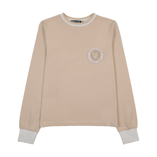 Logo Tee- Tan