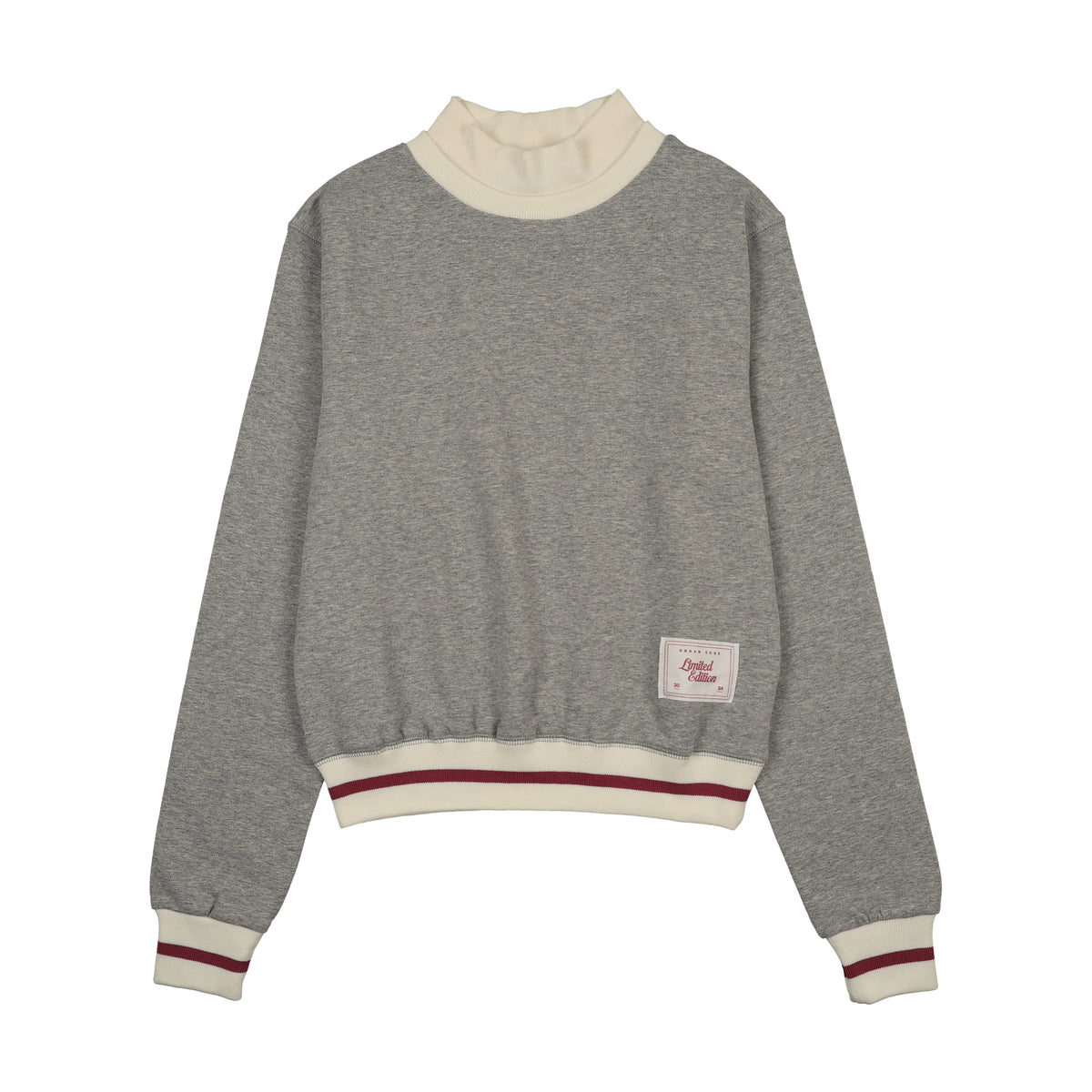Marled Grey Turtle Neck
