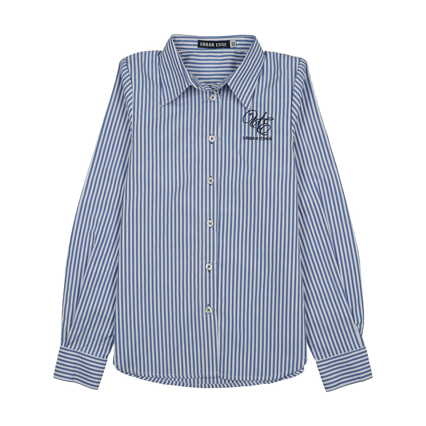 Pinstripe Shirt Blue