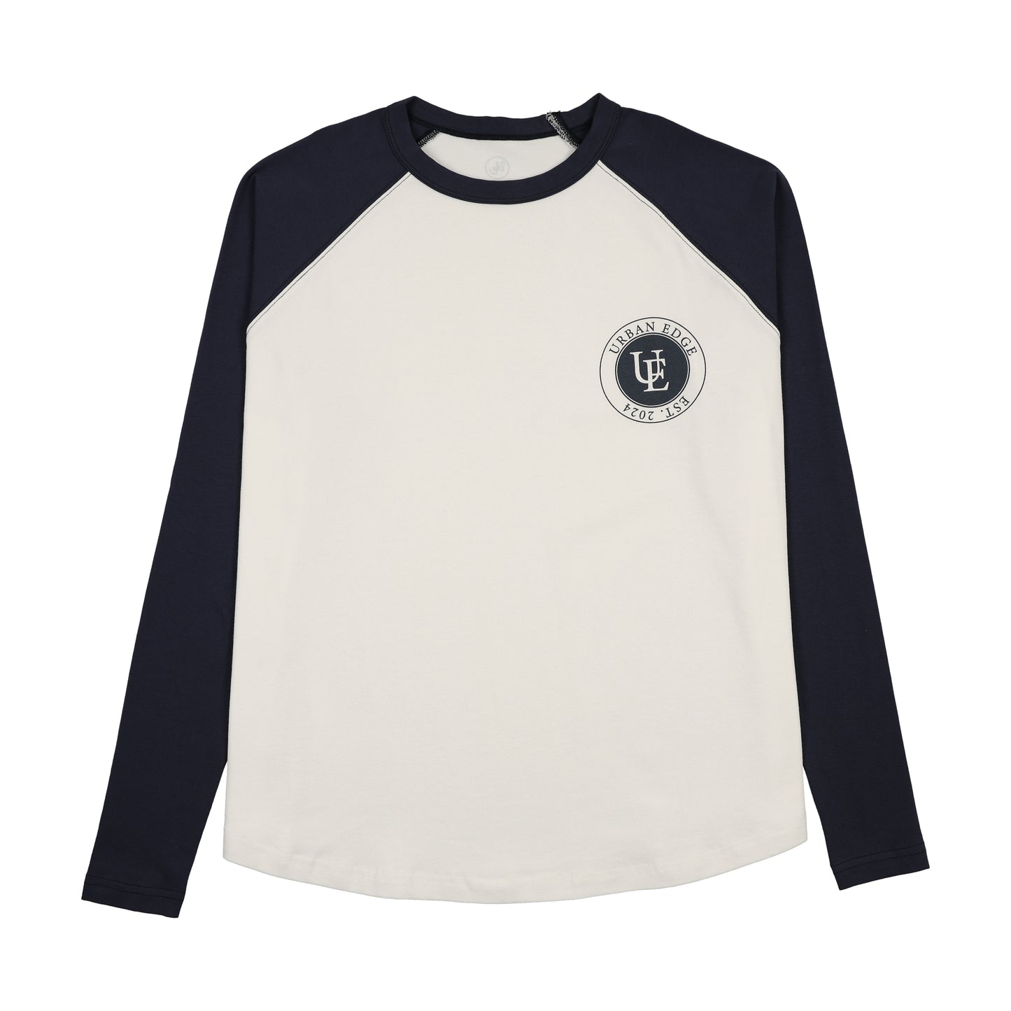 Raglan Tee-Navy