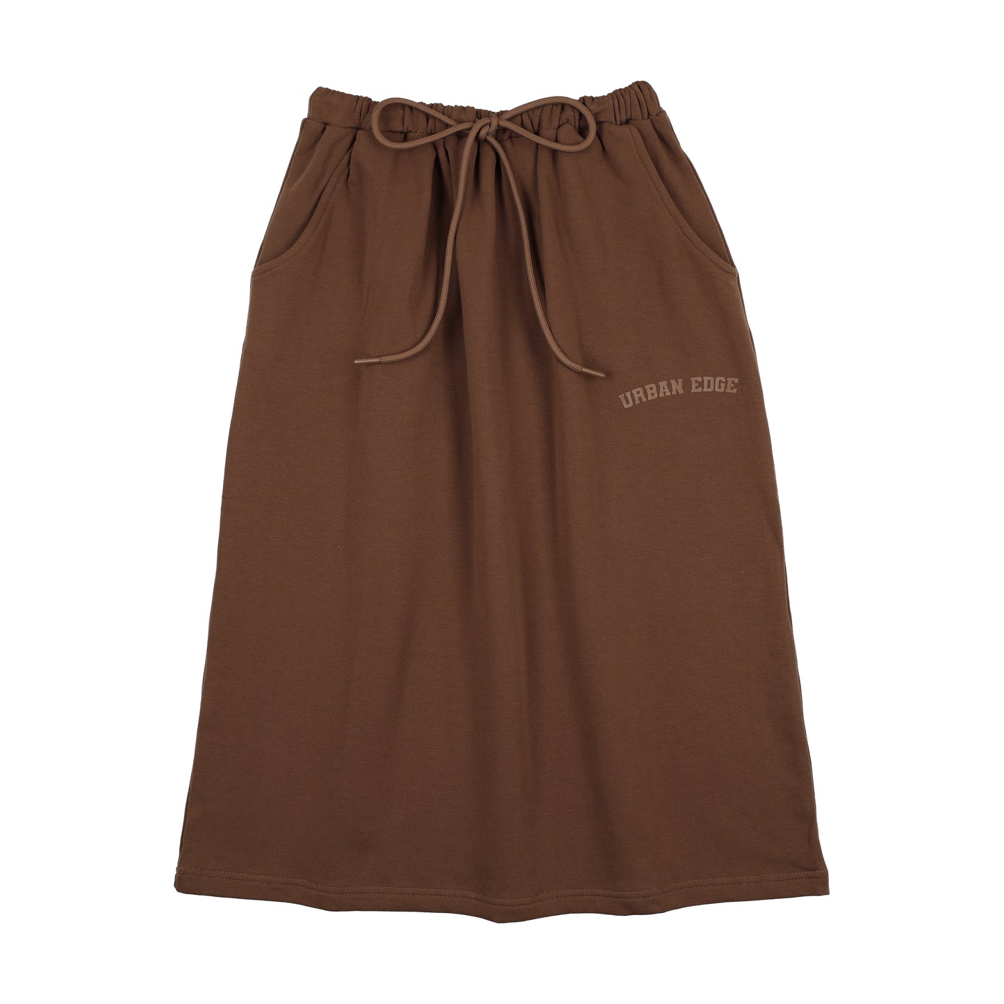 Short Sweatset Sweatskirt Brown