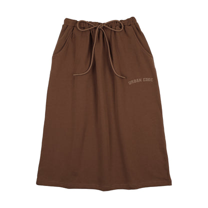 Short Sweatset Sweatskirt Brown