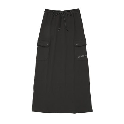 Midi Sweatset Sweatskirt Black