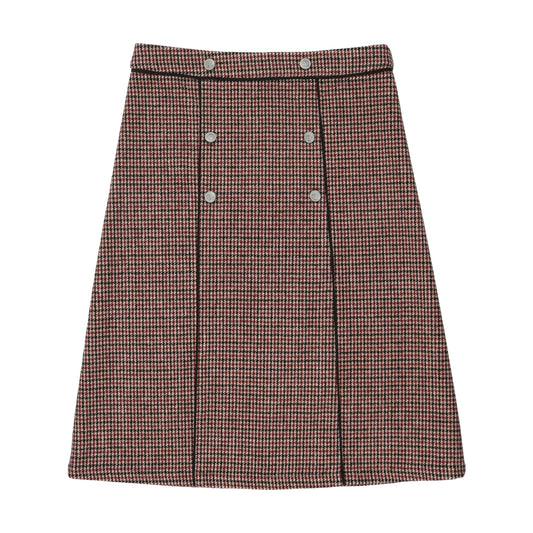 Houndstooth Skirt