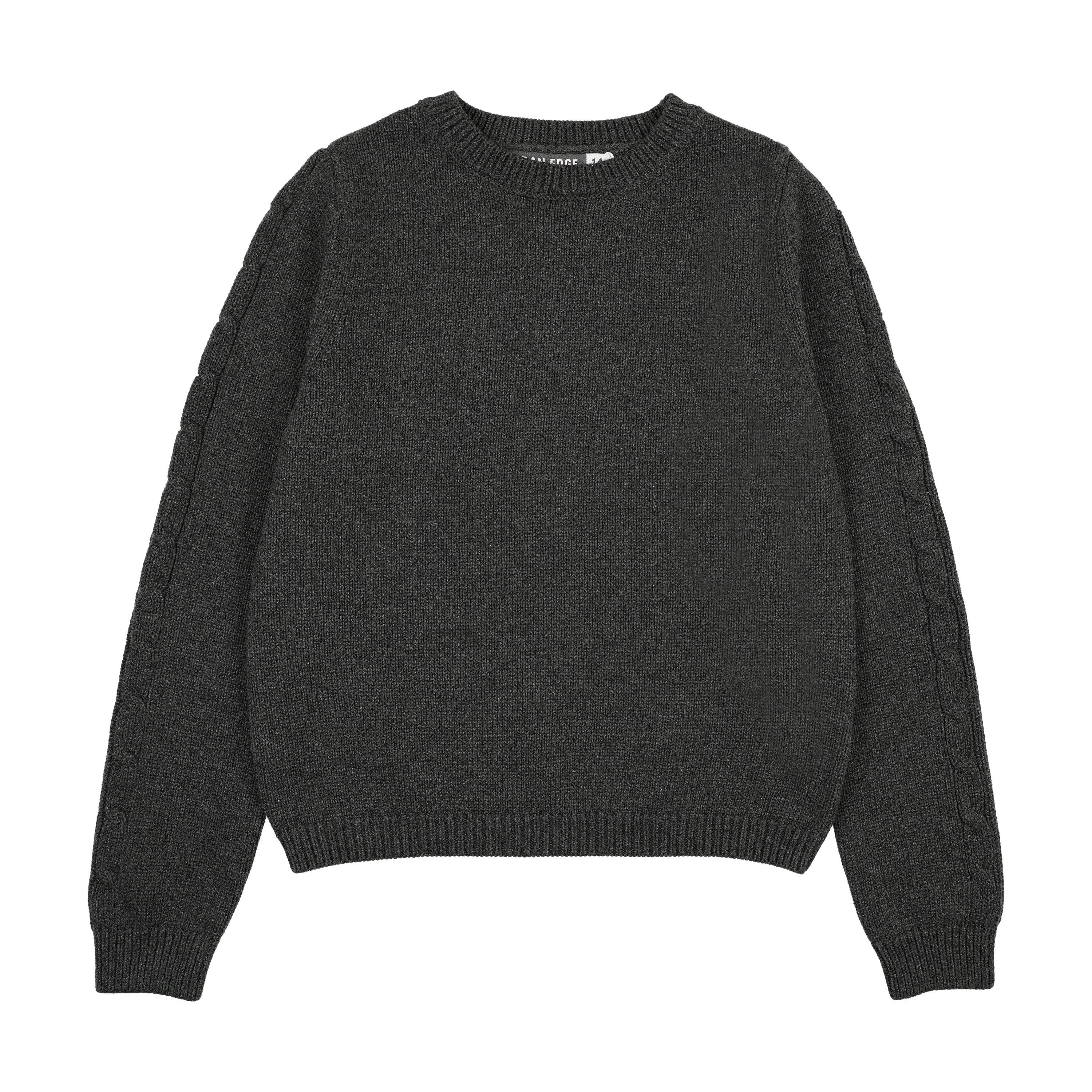 クレイジーカナック Chunky Knit Crewneck grey – Urban Edge