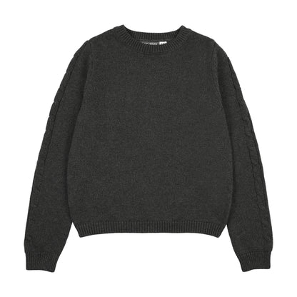 Chunky Knit Crewneck grey