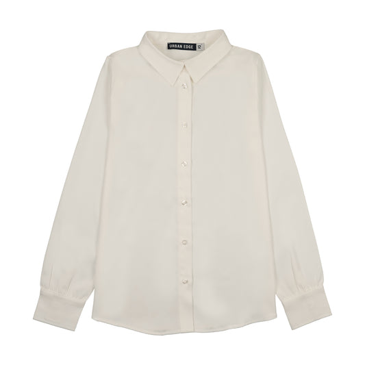 Satin Blouse Off White